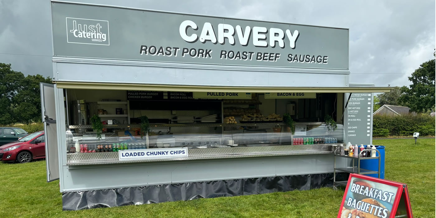 Carvery roast catering trailer