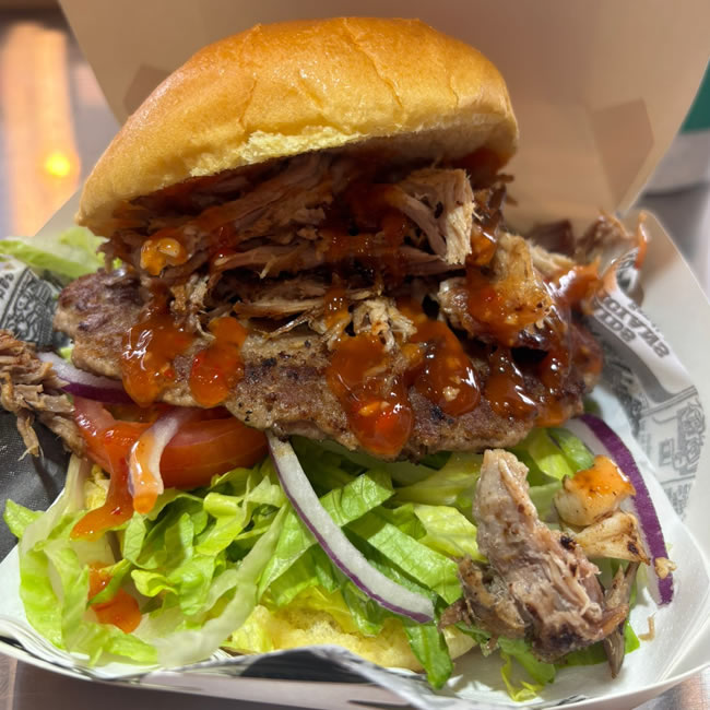 High capacity event catering burger unit UK